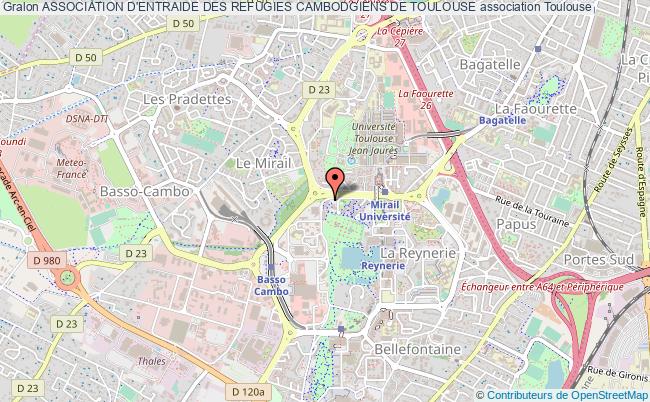 plan association Association D'entraide Des Refugies Cambodgiens De Toulouse Toulouse