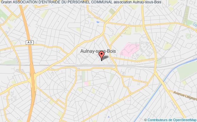 plan association Association D'entraide Du Personnel Communal Aulnay-sous-Bois