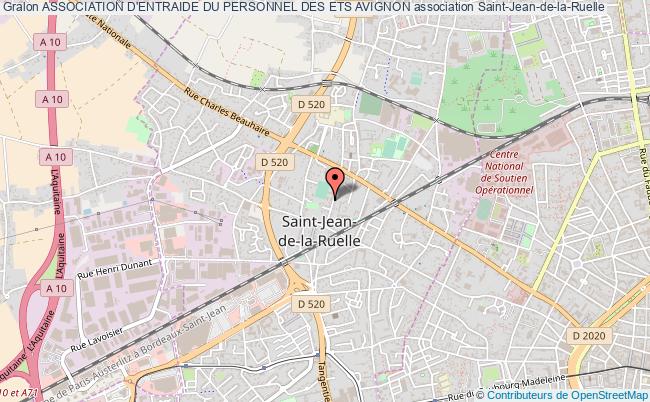 plan association Association D'entraide Du Personnel Des Ets Avignon Saint-Jean-de-la-Ruelle