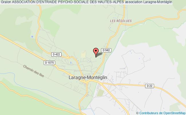 plan association Association D'entraide Psycho-sociale Des Hautes-alpes Laragne-Montéglin