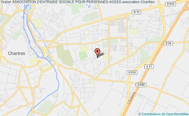 plan association Association D'entraide Sociale Pour Personnes Agees Chartres