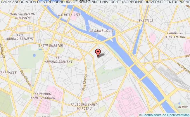 plan association Association D'entrepreneurs De Sorbonne Universite (sorbonne Universite Entrepreneurs) Paris