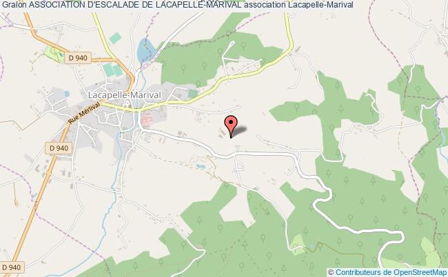 ASSOCIATION D'ESCALADE DE LACAPELLE-MARIVAL