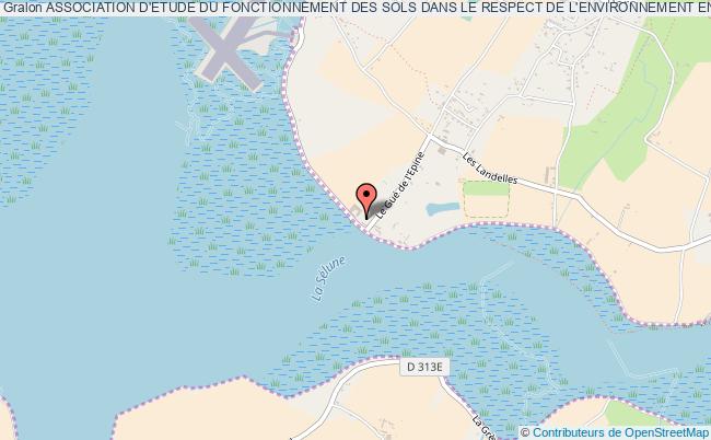 plan association Association D'etude Du Fonctionnement Des Sols Dans Le Respect De L'environnement En Baie Du Mont Saint Michel Le    Val-Saint-Père