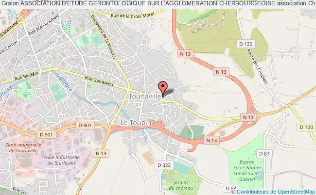 plan association Association D'etude Gerontologique Sur L'agglomeration Cherbourgeoise Cherbourg-Octeville