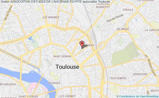 plan association Association D'etudes De L'ancienne Egypte Toulouse