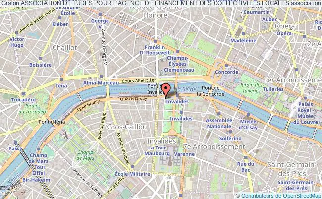plan association Association D'etudes Pour L'agence De Financement Des Collectivites Locales Paris