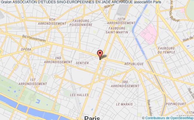 plan association Association D'etudes Sino-europeennes En Jade Archaique Paris