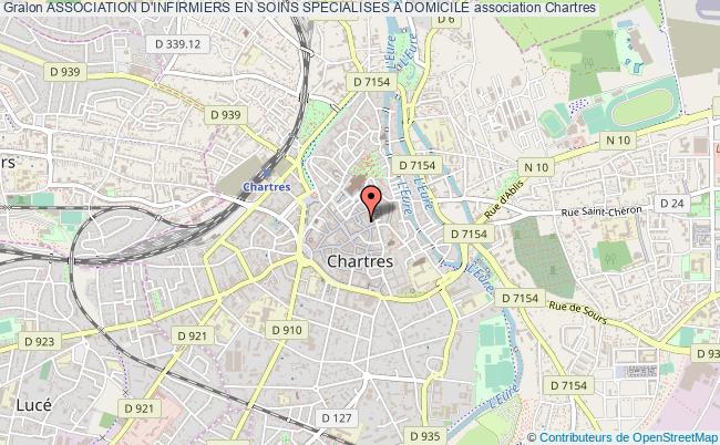 plan association Association D'infirmiers En Soins Specialises A Domicile Chartres