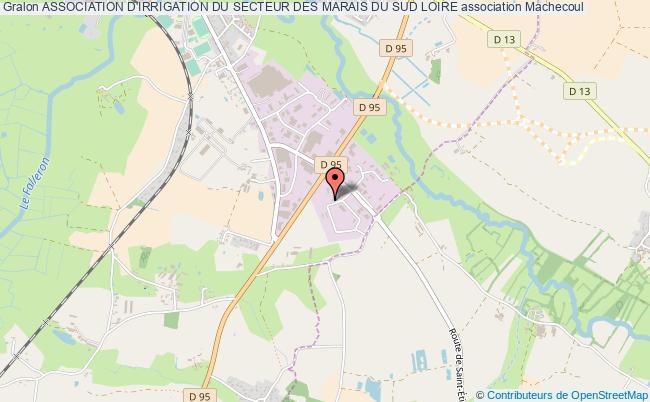 plan association Association D'irrigation Du Secteur Des Marais Du Sud Loire Machecoul