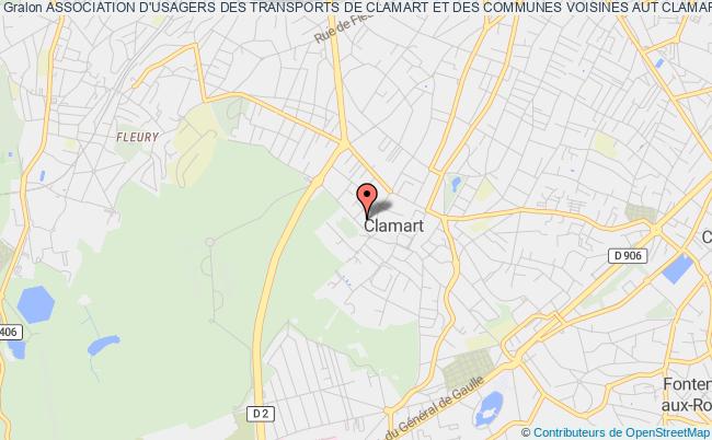 plan association Association D'usagers Des Transports De Clamart Et Des Communes Voisines Aut Clamart Clamart