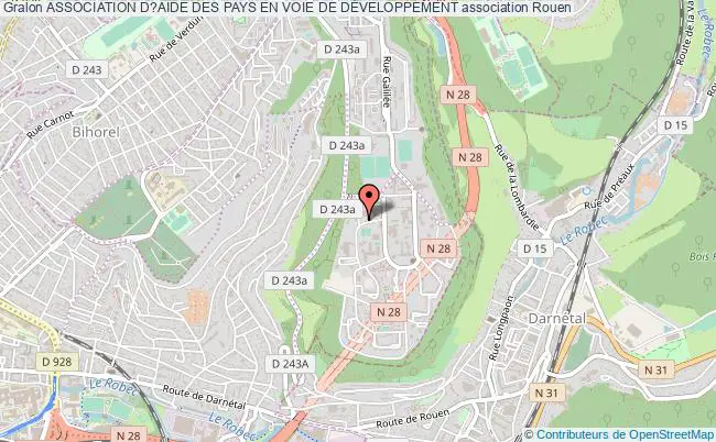 plan association Association D?aide Des Pays En Voie De DÉveloppement Rouen