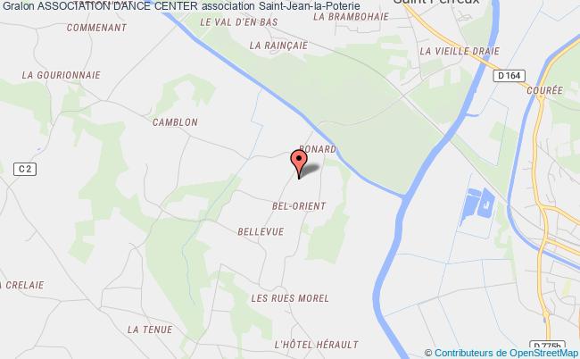 plan association Association Dance Center Saint-Jean-la-Poterie