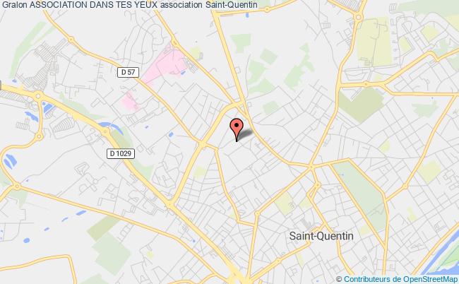 plan association Association Dans Tes Yeux Saint-Quentin