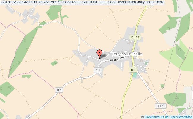 plan association Association Danse Arts Loisirs Et Culture De L'oise Jouy-sous-Thelle