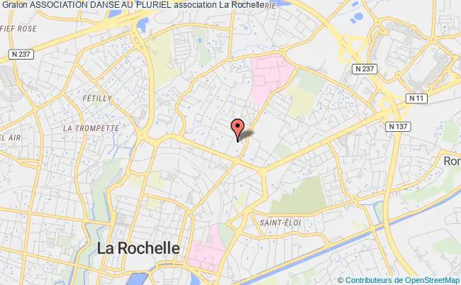 plan association Association Danse Au Pluriel La Rochelle