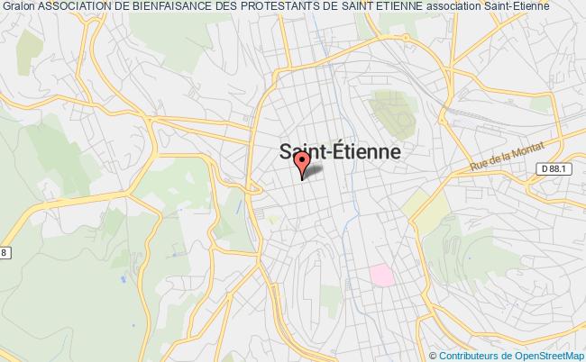 plan association Association De Bienfaisance Des Protestants De Saint Etienne Saint-Étienne