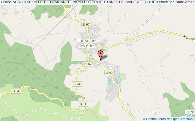 plan association Association De Bienfaisance Parmi Les Protestants De Saint-affrique Saint-Affrique