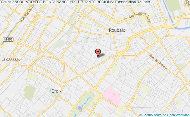 plan association Association De Bienfaisance Protestante RÉgionale Roubaix