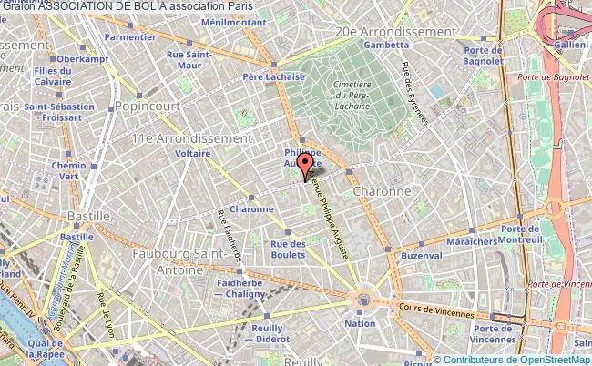 plan association Association De Bolia Paris