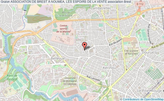 plan association Association De Brest Â Noumea, Les Espoirs De La Vente Brest