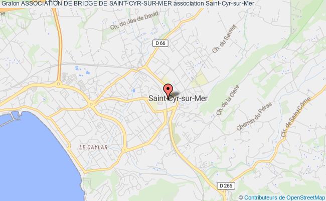 plan association Association De Bridge De Saint-cyr-sur-mer Saint-Cyr-sur-Mer