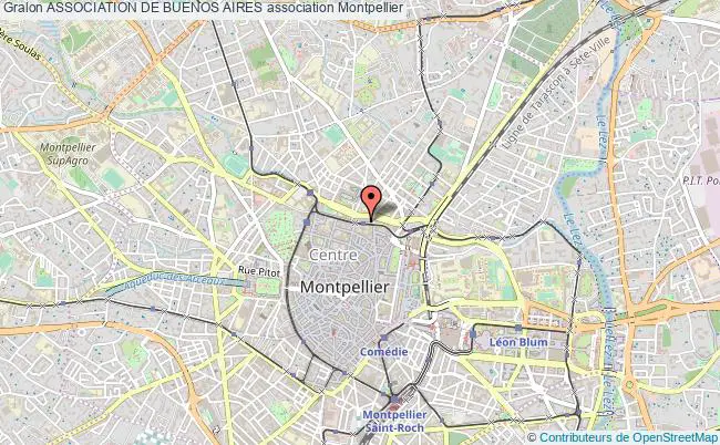 plan association Association De Buenos Aires Montpellier