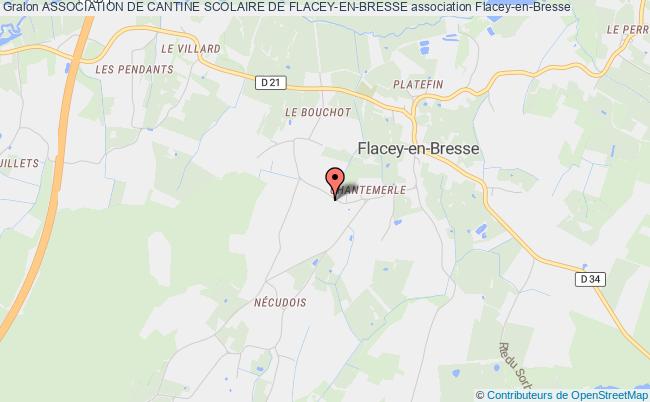plan association Association De Cantine Scolaire De Flacey-en-bresse Flacey-en-Bresse