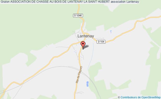 plan association Association De Chasse Au Bois De Lantenay La Saint Hubert Lantenay