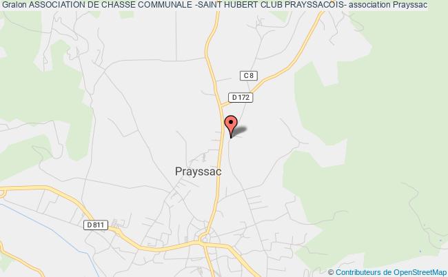 ASSOCIATION DE CHASSE COMMUNALE -SAINT HUBERT CLUB PRAYSSACOIS-