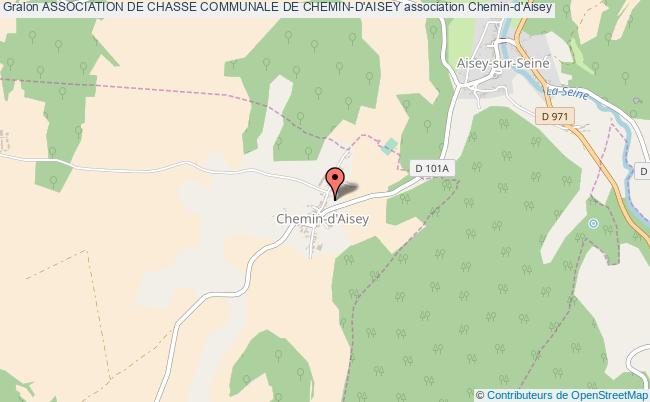 plan association Association De Chasse Communale De Chemin-d'aisey Chemin-d'Aisey