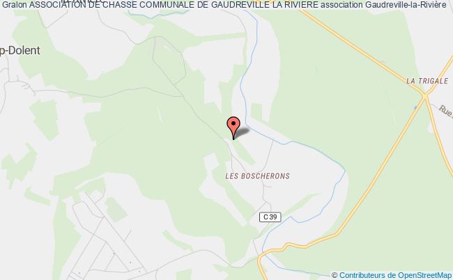 plan association Association De Chasse Communale De Gaudreville La Riviere Gaudreville-la-Rivière