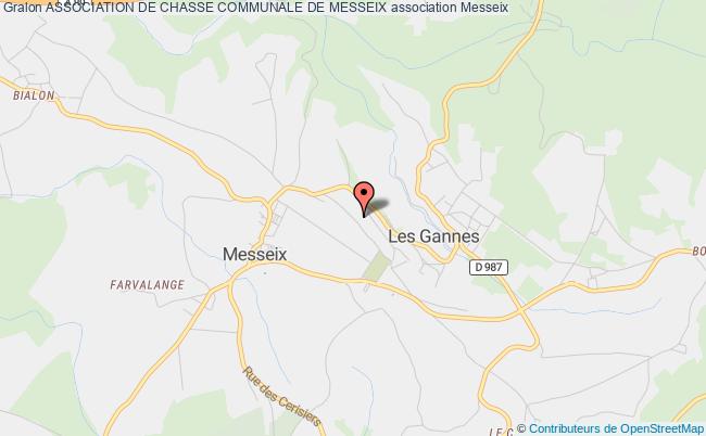 ASSOCIATION DE CHASSE COMMUNALE DE MESSEIX