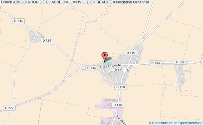 plan association Association De Chasse D'allainville En Beauce Outarville