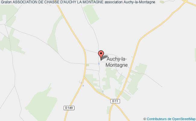 plan association Association De Chasse D'auchy La Montagne Auchy-la-Montagne