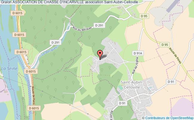 plan association Association De Chasse D'incarville Saint-Aubin-Celloville
