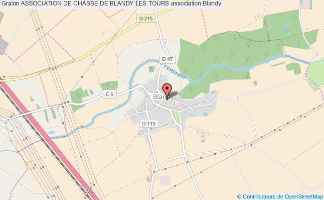 plan association Association De Chasse De Blandy Les Tours Blandy