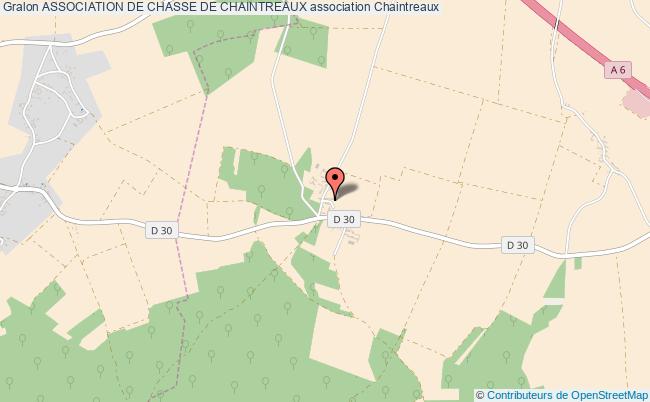 plan association Association De Chasse De Chaintreaux Chaintreaux