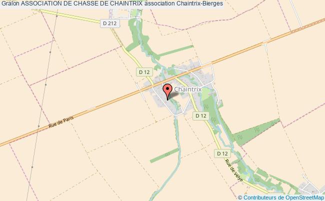 plan association Association De Chasse De Chaintrix Chaintrix-Bierges