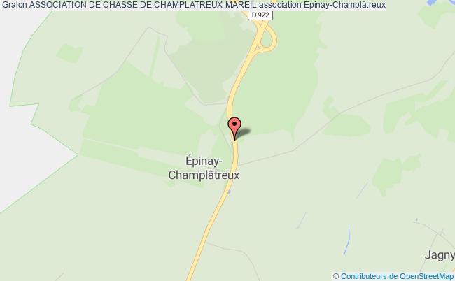 plan association Association De Chasse De Champlatreux Mareil Épinay-Champlâtreux