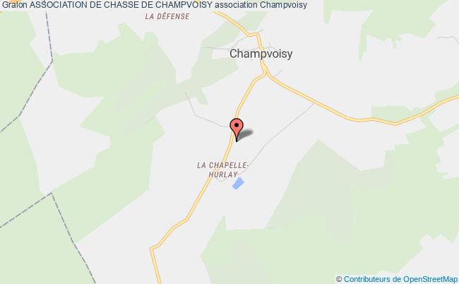 ASSOCIATION DE CHASSE DE CHAMPVOISY