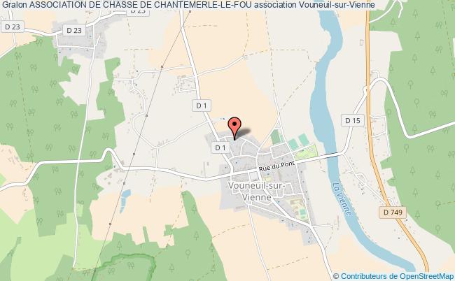 ASSOCIATION DE CHASSE DE CHANTEMERLE-LE-FOU