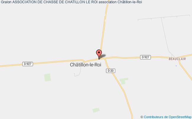plan association Association De Chasse De Chatillon Le Roi Châtillon-le-Roi