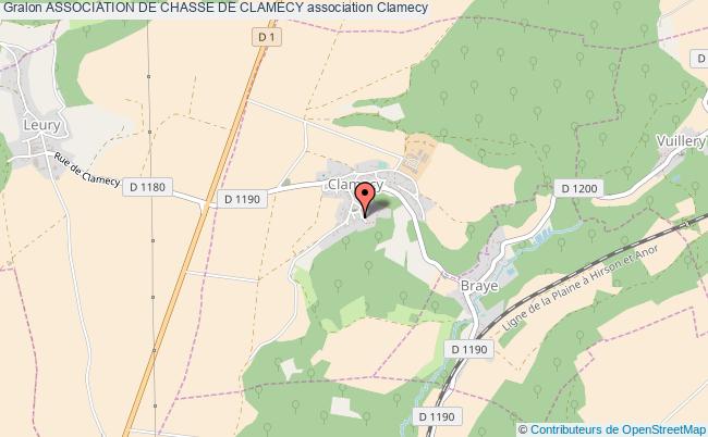 plan association Association De Chasse De Clamecy Clamecy