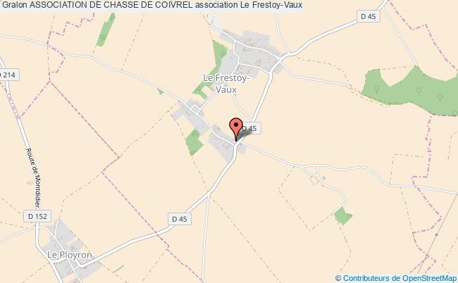 plan association Association De Chasse De Coivrel Frestoy-Vaux