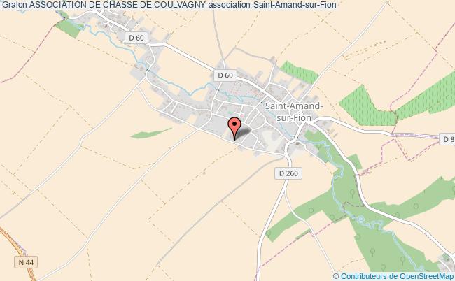 plan association Association De Chasse De Coulvagny Saint-Amand-sur-Fion