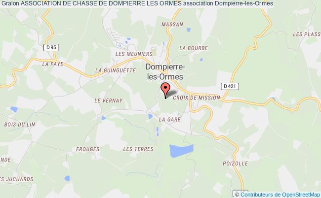 ASSOCIATION DE CHASSE DE DOMPIERRE LES ORMES