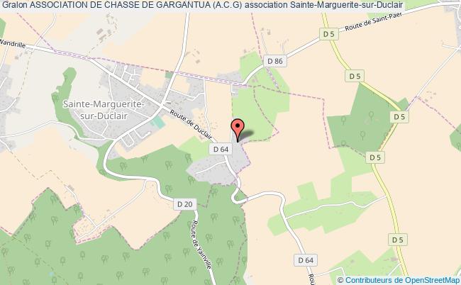 plan association Association De Chasse De Gargantua (a.c.g) Sainte-Marguerite-sur-Duclair
