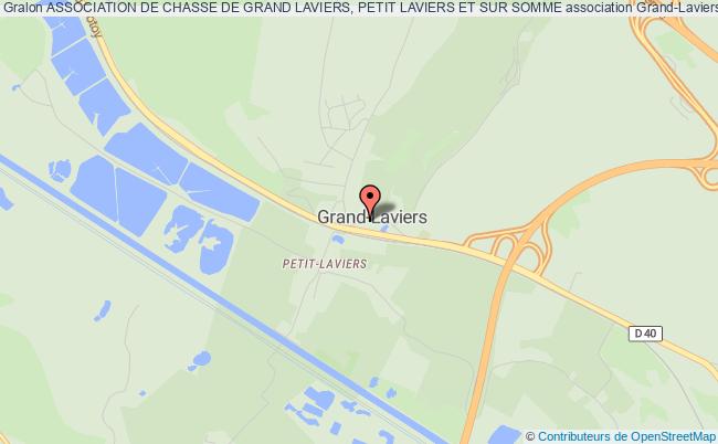 plan association Association De Chasse De Grand Laviers, Petit Laviers Et Sur Somme Grand-Laviers
