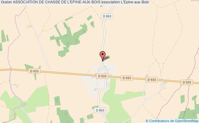 plan association Association De Chasse De L'epine-aux-bois L'   Épine-aux-Bois